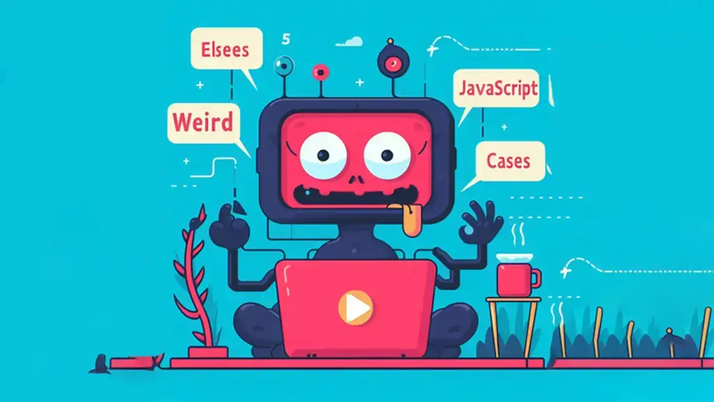 article '5 Weird JavaScript Cases Explained' banner