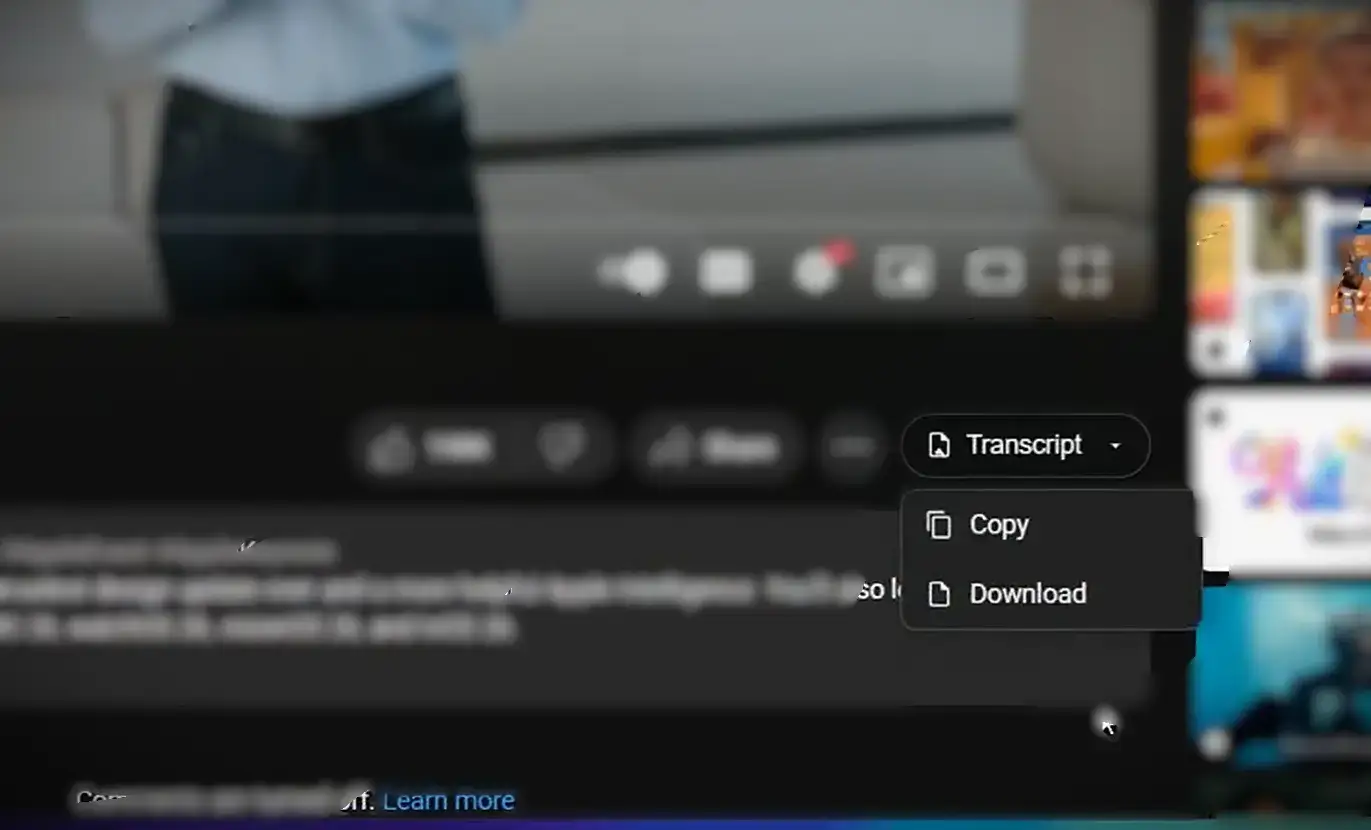 article 'One Click YouTube Transcripts — A Tiny Chrome Extension I Built For Myself' banner